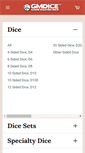 Mobile Screenshot of gmdice.com